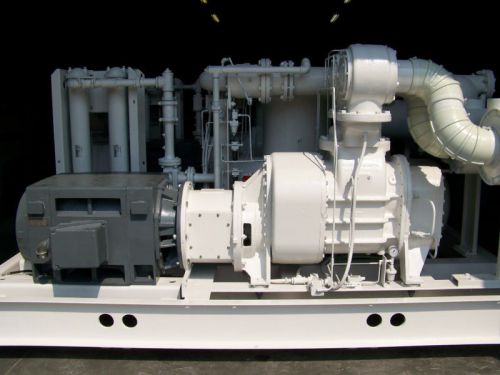 Gardner denver 500 hp rotary screw air compressor reman,variable capacity,warran for sale
