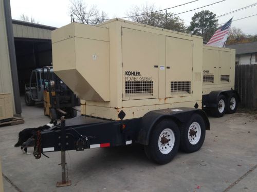 Kohler 33kw diesel generator fully insulated john deere engine!!! 968 hours for sale