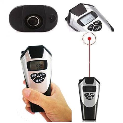 Ultrasonic Tape Measure Distance Meter LCD Digital Solid Laser Beam Pointer Tool
