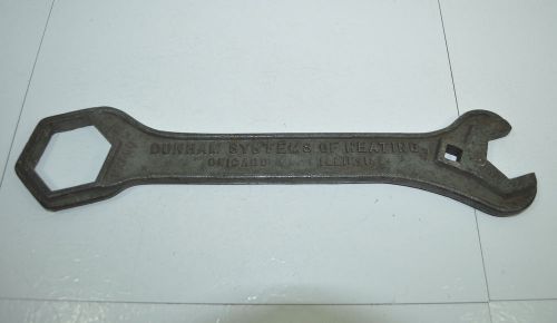Vintage Dunham Systems of Heating Large Trap Cover Wrench - 179C