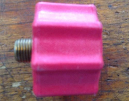 Propane Cylinder Tank QCC High Flow Red Regulator Connector