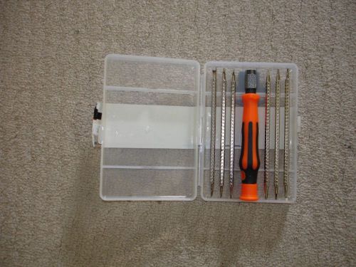 Handy 12in1 precision auto-lock screwdriver set / 120mm double sided bits for sale