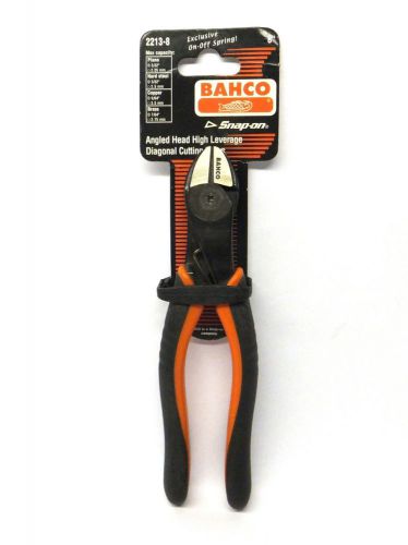 Bahco 2213-8 Angled Head High Leverage Diagonal Cutting Pliers