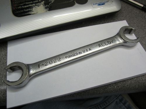 S-K dual end flare nut wrench 11/16&#034; x 5/8&#034;  #F-2022  6 point
