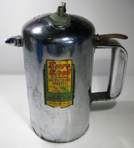 Vintage - sure shot sprayer - milwaukee sprayer mfg - good cond - works  8&#034;h for sale