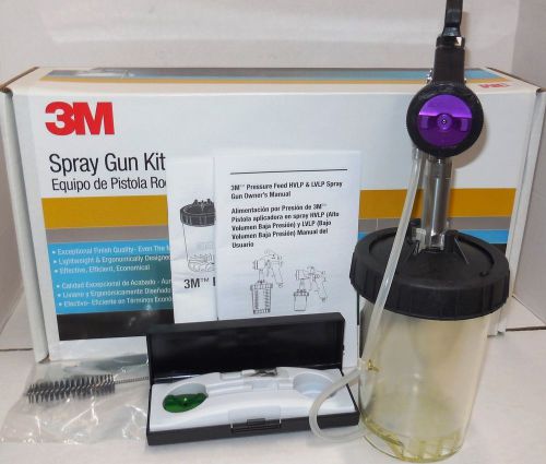3m - accuspray hvlp model 10 spray gun package(9mm/1.3mm setups &amp; 850ml pps cup) for sale