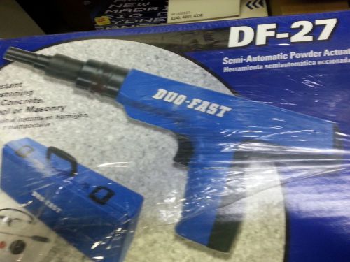 DUO-FAST .27 CALIBER SEMI-AUTOMATIC POWDER ACTUATED TOOL-NEW-#DF-27