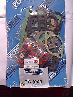 Lister-Petter TS3 Head Gasket Set for a three cylinder air cooled diesel engine