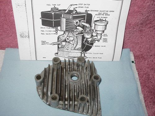 Briggs &amp; stratton engine model 6, aluminum cylinder head   210068 for sale