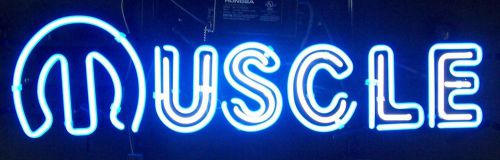 Muscle car neon bar light sign for sale