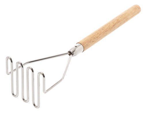 NEW Browne Foodservice 1618 Nickel Plated Masher  18 by 4-Inch