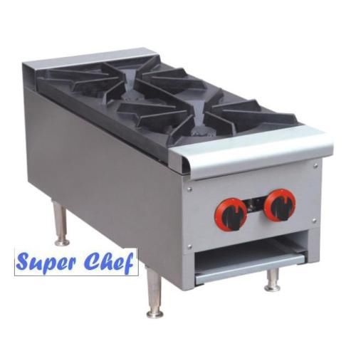 New! Gas Counter Top Hot Plate 2 Burner.
