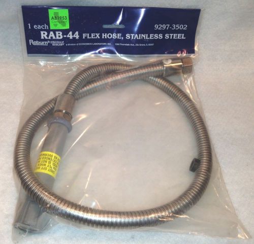 Raburn rab- 44 flex hose, stainless steel model 9297-3502 commercial restaurant for sale