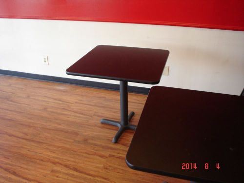 restaurant dining room tables 30x30 duel sided