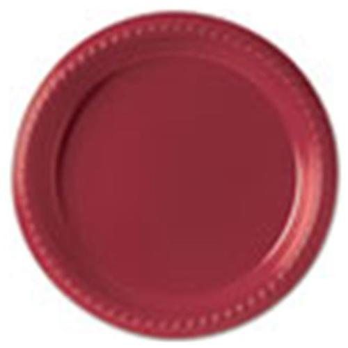 Dart® Famous Service Plastic Dinnerware, Plate, 6&#034; dia, White, 125/Pack