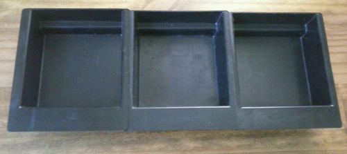 VENDSTAR 3000 COIN TRAYS (3) Used-Good Condition Bulk Candy Vending Machine