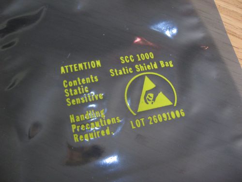 PKG of 100 Anti-Static Bags SCC-1000 3&#034; x 5&#034; Zip-Loc - New Factory Sealed
