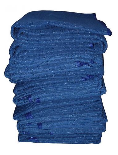 Moving Blankets 12-Pack / 90lbs of Furniture Protection, Sound Reduction Heavy
