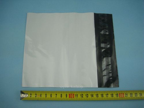 10 White Poly Mailing Bags Plastic Envelopes Mailers 6.7&#034; x 6&#034;_170 x 155+45mm