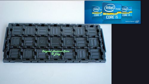 CPU Tray for LGA 1155 1156 1150 Intel Core i3 i5 i7  X34 E3 CPU&#039;s Qty 4 fits 84