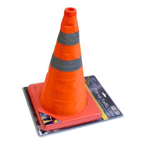 Pop Up Traffic Cone Driving Safety Essentials Easy Storage Collapsible Warning