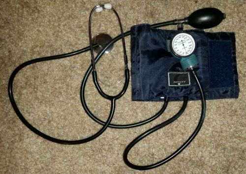 Manual Blood Pressure Cuff and Stethoscope
