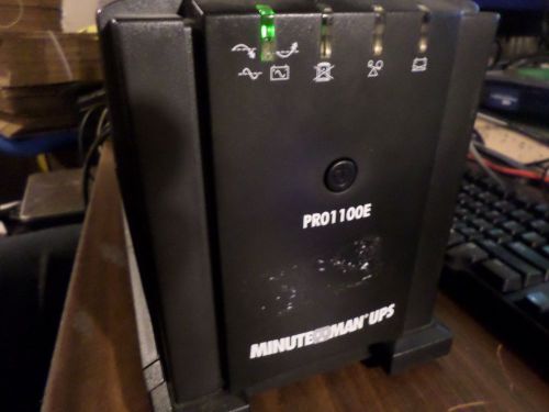 MINUTEMAN PRO1100E UPS W/ 6 OUTLETS GOOD BATTERY TESTED