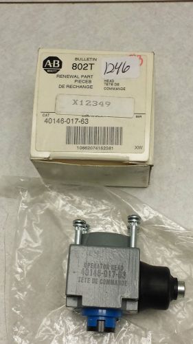 NEW ALLEN BRADLEY OPERATING HEAD FOR A LIMIT SWITCH 40146-017-63