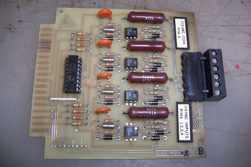 SCI  080-4001-2 Input Circuit Board Van Dorn