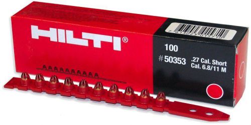 Hilti Cartridge 6.8/11 M .27 cal red Use with DX 351, DX 36, DX 460 (100 count)
