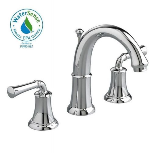 American Standard 7420801.295 Portsmouth 2 Lever Handle Widespread Faucet Nickel