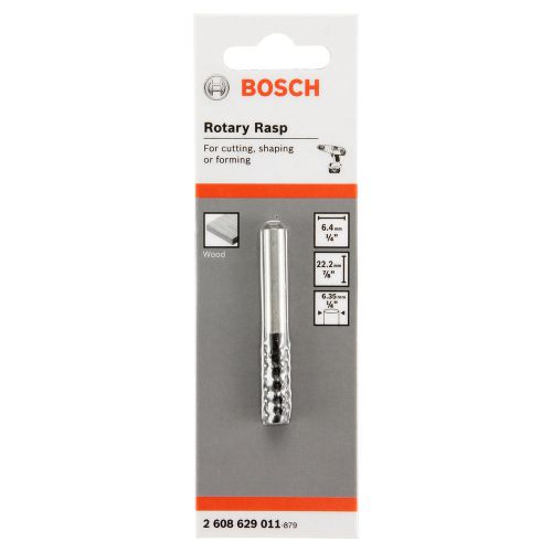 Bosch Rotary Rasps Cylindrical  - 6.4mm or 15.9mm