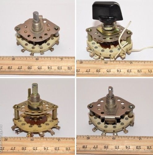 1x Rotary Switch 3P3N 11P1N 5P2N 1 Deck 1 / 2 / 3 Pole 3 / 5 / 11 Positions USSR