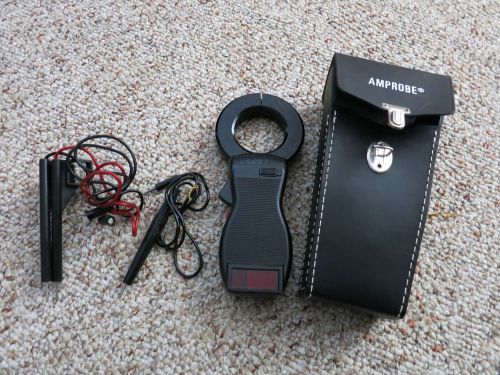 Amprobe ACD-1 Digital Multimeter Clamp Volt Meter with Leads and Case.