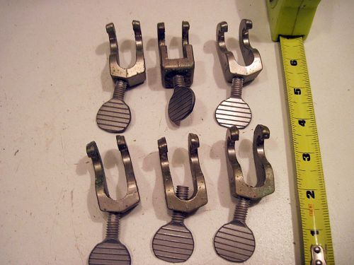 Older fisher lab clamp lot of 6 for sale