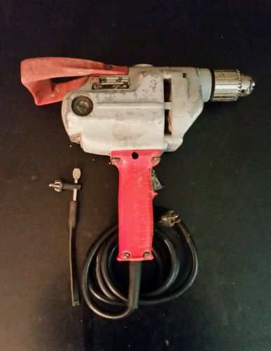 Used Milwaukee Hole Hawg 1/2 Inch Drill Model 1660-1 Works Perfectly Guaranteed