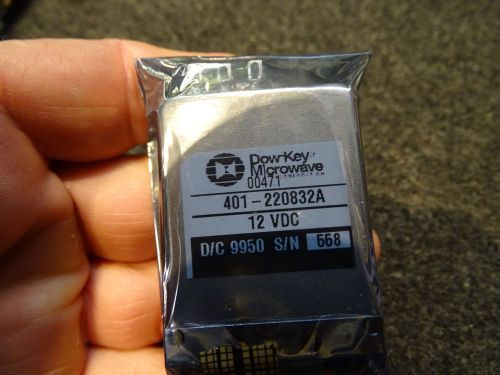 Dow-Key Microwave 401-220832A SMA Coaxial Relay Switch