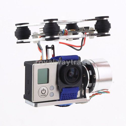 Brushless camera gimbal mount with motor &amp;controller for gopro 3 dji phantom for sale