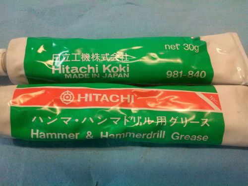 Two Tubes Hitachi Hammer &amp; Hammerdrill Grease 30g / 0.1lb