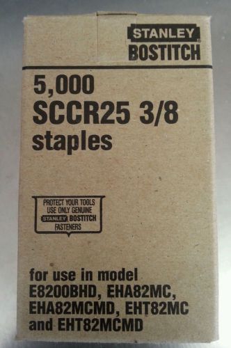 Stanley Bostitch SCCR25 3/8 INCH Staples for Saddle Stitcher (5000) E8200BHD
