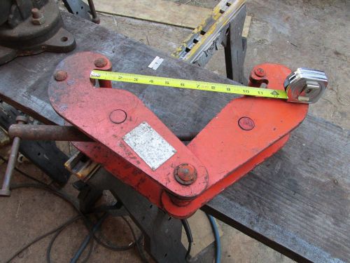 Beam clamp, heavy duty, fits 3-12 in. beam flange for sale