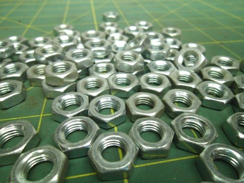 5/16-24 HEX JAM NUTS ZINC PLATED (QTY 25) #57148