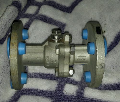 Smith 1/2&#034; flanged ball valve cf-7m cf-8m new!! $99 for sale