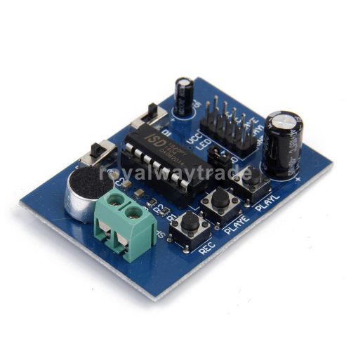 ISD1820 Sound/Voice Board Recorder and Playback Module On-board Microphone