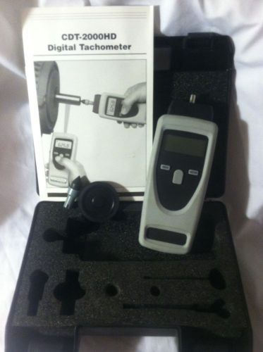 Checkline cdt-2000hd combination contact digital tachometer for sale