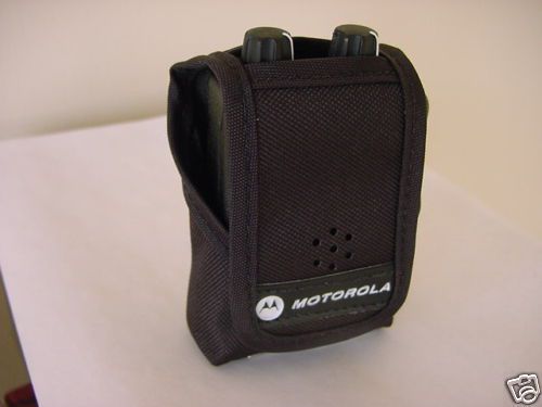 New Motorola Minitor V 5 Nylon Carry Case Motorola