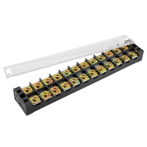 Double rows 12 position terminal blocks 600v 45a for sale