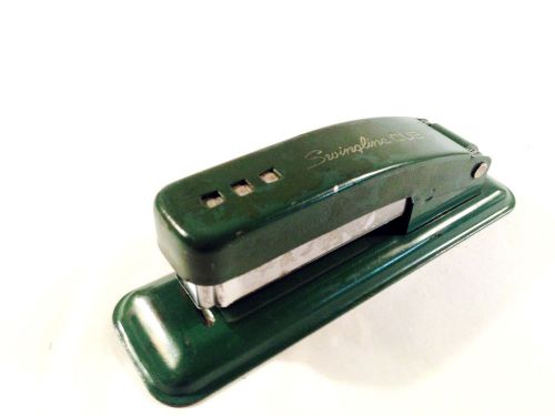 Vintage Retro Swingline Cub Green Stapler