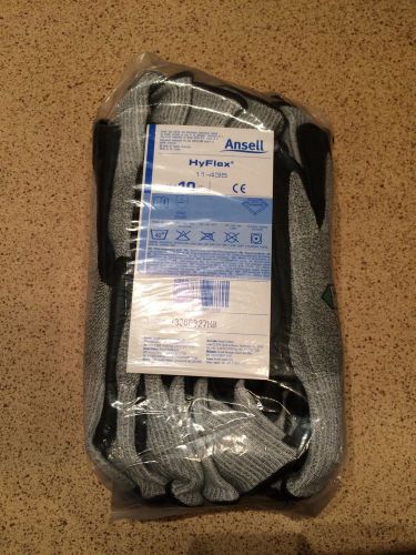 Ansell HyFlex 11-435 One Pack (12 Pair) Cut Resistant Gloves