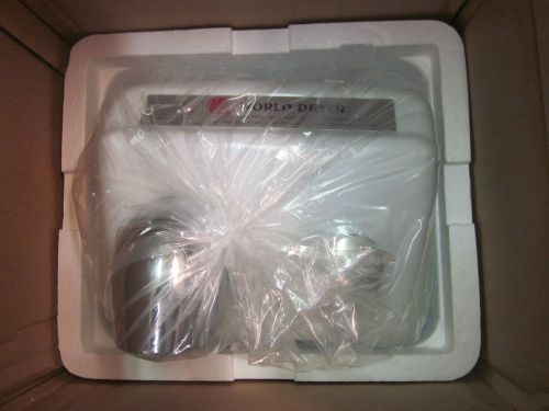 World dryer hd hand dryer and hair dryer model # da5-974au- new, open box!!!! for sale